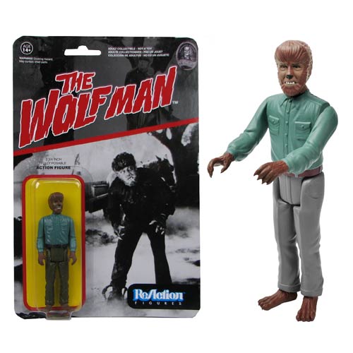 Universal Monsters Wolfman ReAction 3 3/4-Inch Retro Action Figure